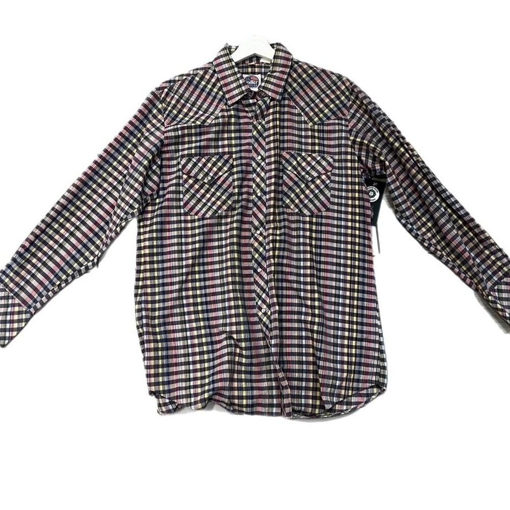Vintage 90s Miller Pearl Snap western Shirt